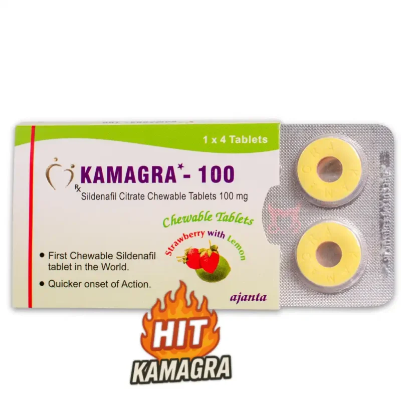 Kamagra bombone 100mg 4kom