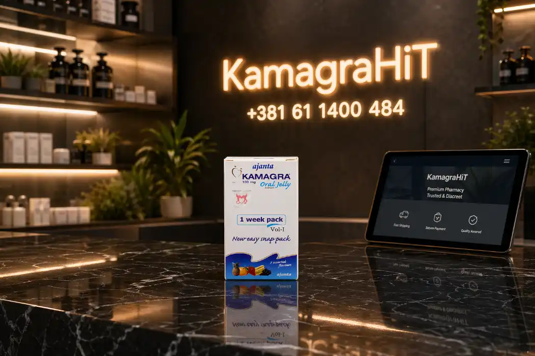 KamagraHiT Premium apoteka - Kamagra Oral Jelly 100mg gel na pultu uz telefon +381 61 1400 484, brza dostava i sigurno plaćanje