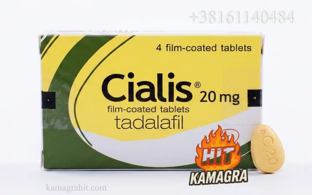 Zatvorena originalna kutija Cialisa 20mg - Tadalafil 20mg tablete