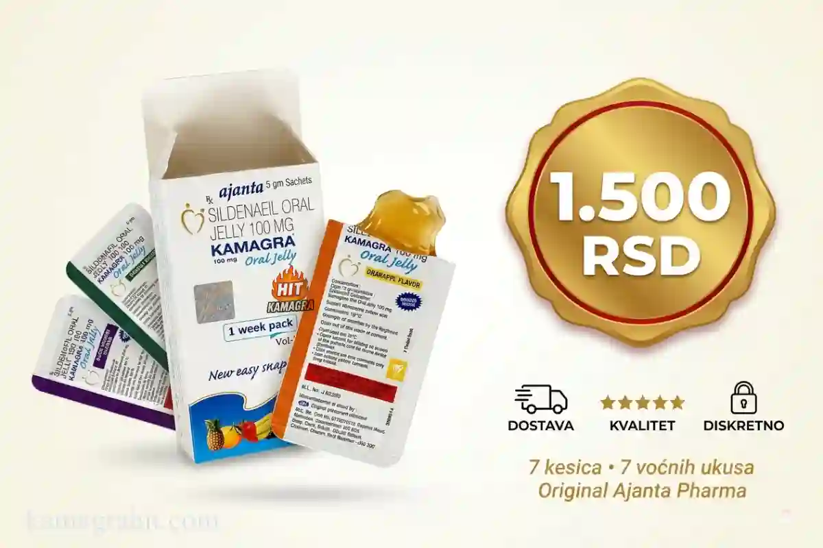 Promo - Kamagra oralni gel 1.500 RSD