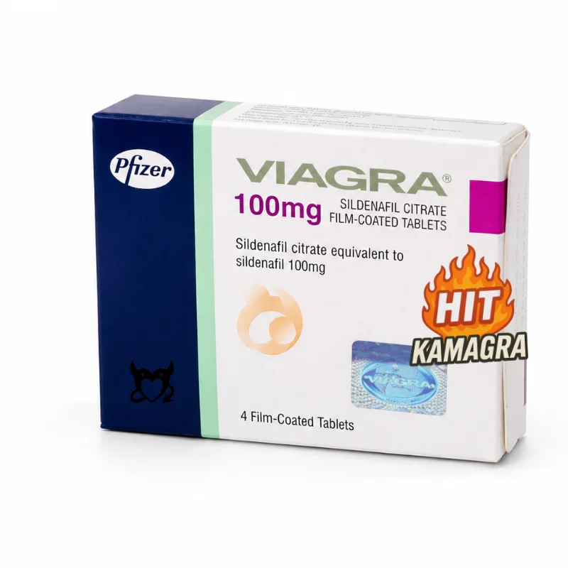 Original Pfizer Viagra 100mg kutija sa 4 tablete - original pakovanje