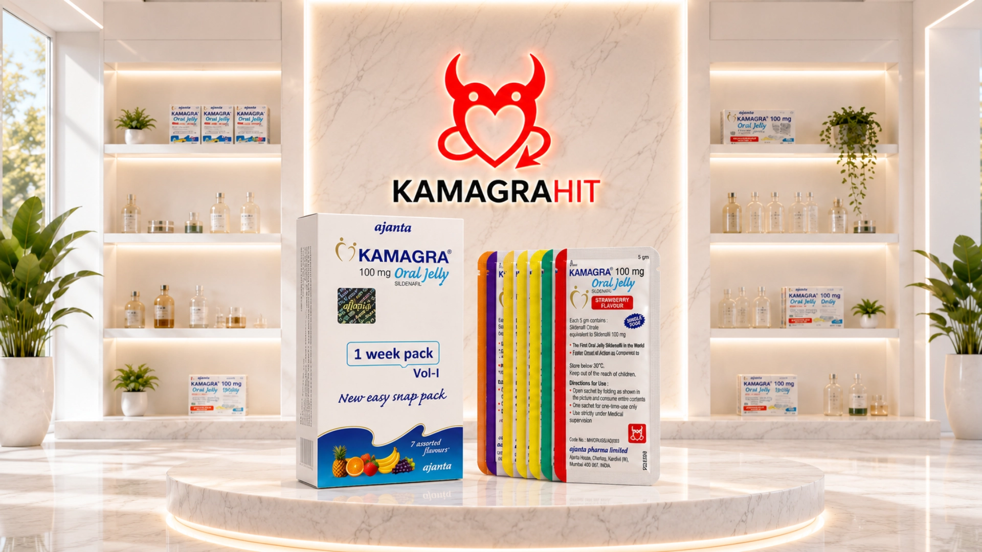KamagraHit preparati za potenciju u premium svetlom showroom prostoru