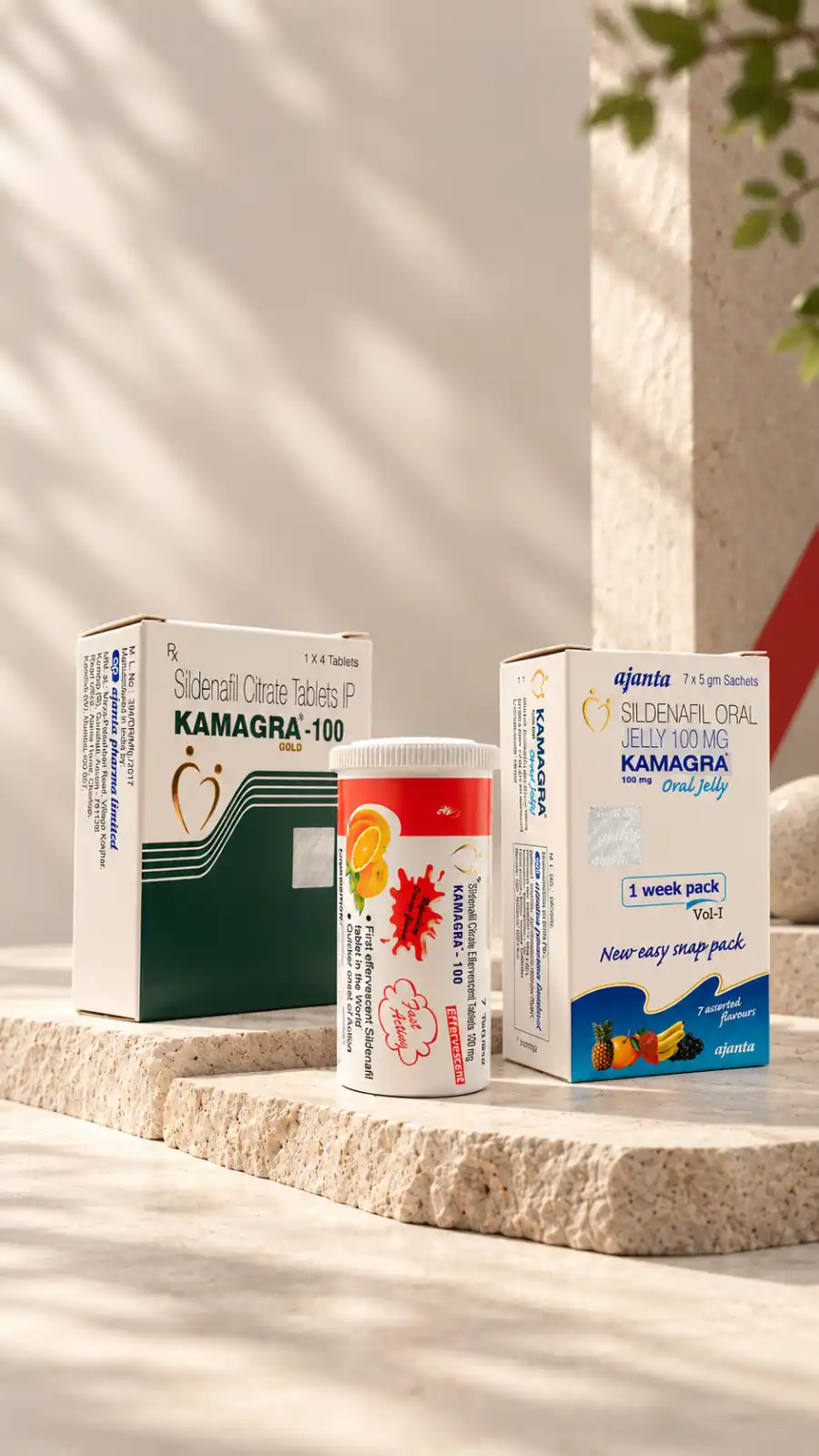 Kamagra proizvodi – oralni gel, tablete i dostupne varijante