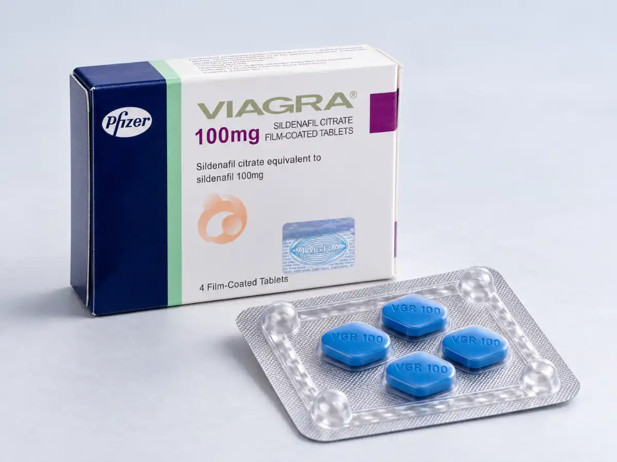 Viagra 100 mg pakovanje sa 4 film tablete i blisterom